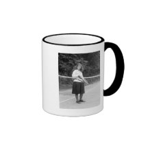 1920s Tennis Style Mug