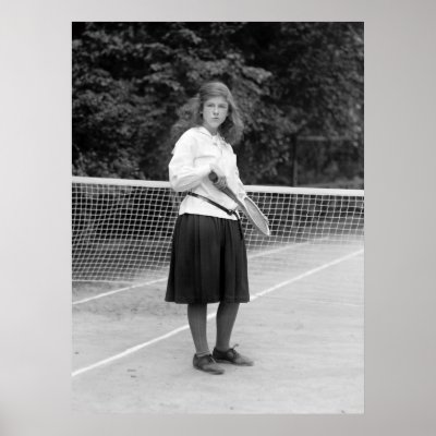 1920s Tennis Style Poster by Photoblog
