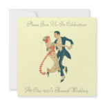 1920's Themed Wedding Invitations