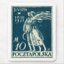 1921 10m Polish Postage Stamp Mousepads
