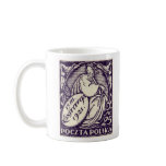 1921 25m Polish Postage Stamp Mugs