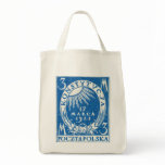 1921 3m Polish Postage Stamp Canvas Bag