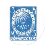 1921 3m Polish Postage Stamp