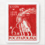 1921 6m Polish Postage Stamp Mouse Pad