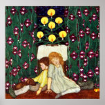 1921 Children on Christmas Eve Poster