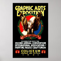 1921 Graphic Art Expo Poster