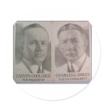 1922 Coolidge - Dawes Sticker