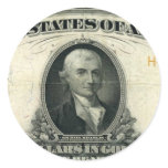 1922-Gold-Certificate-Gold Stickers