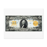 1922 US Gold Certificate postcards