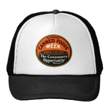 1923 Canned Foods Week Trucker Hats