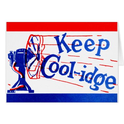 1924 Keep Coolidge Greeting Cards by historicimage
