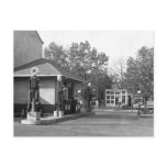 1925 Gas Station Post Card