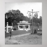 1925 Old Gas Station posters