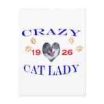 1926 Crazy Cat Lady Post Cards