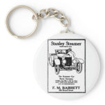 1928 Stanley Steamer Ad Keychain