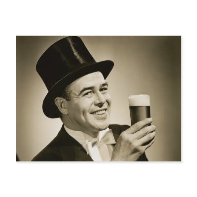 1929 Beer Drinker by historicimage