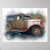 1929 Dodge Art Print
