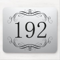 192 Area Code Mousepad
