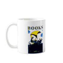 1930 Books Poster Coffee Mug