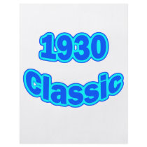 1930 Classic Blue Flyer Design