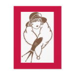 1930 Japanese Art Deco Card postcards