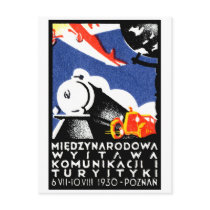 1930 Poznan Expo Poster Postcards