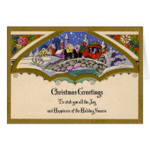 1930s Christmas Greetings Card