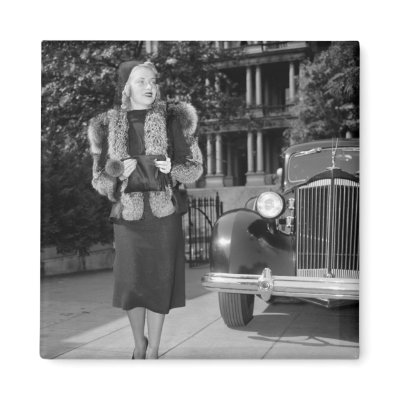 1930s Women's Fashion Magnet by Photoblog