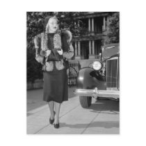 1930s Women's Fashion Post Card