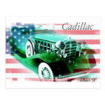 1932 Cadillac Post Card