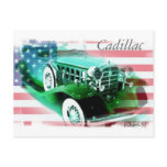 1932 Cadillac Post Card