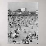 1932-CONEY ISLAND-BOARDWALK PRINT