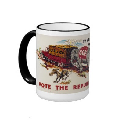 1932 Vote Republican mug by ohiohistory
