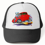 1933-36 Willys Red Car Hat