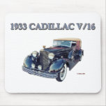 1933 CADILLAC V/16 MOUSE PADS