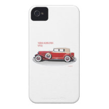 1934 AUBURN 2 iPhone 4 COVERS