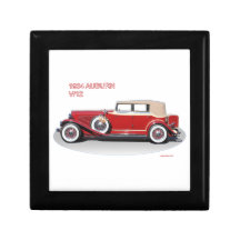1934 AUBURN 2 KEEPSAKE BOXES