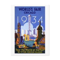 1934 Chicago World's Fair Post Cards