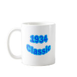 1934 Classic Blue Mugs