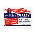 1934 James Michael Curley Post Cards