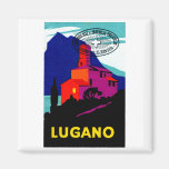 1934 Lugano Philatelic Poster Fridge Magnet