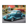 1936 Chevy Chevrolet Coupe Hot Rod Postcard