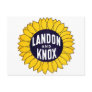 1936 Elect Landon and Knox Post Card