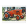 1937 ALLIS CHALMER TRACTOR POSTCARD