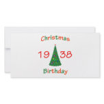 1938 Christmas Birthday