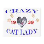 1939 Crazy Cat Lady Post Cards