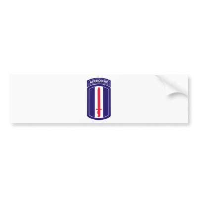 193rd ABN Moatengators Bumper Sticker by peter_pan03