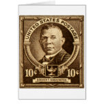 1940 Booker T. Washington Stamp cards