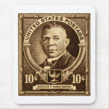 1940 Booker T. Washington Stamp Mousepad