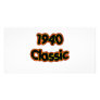 1940 Classic Photo Card Template